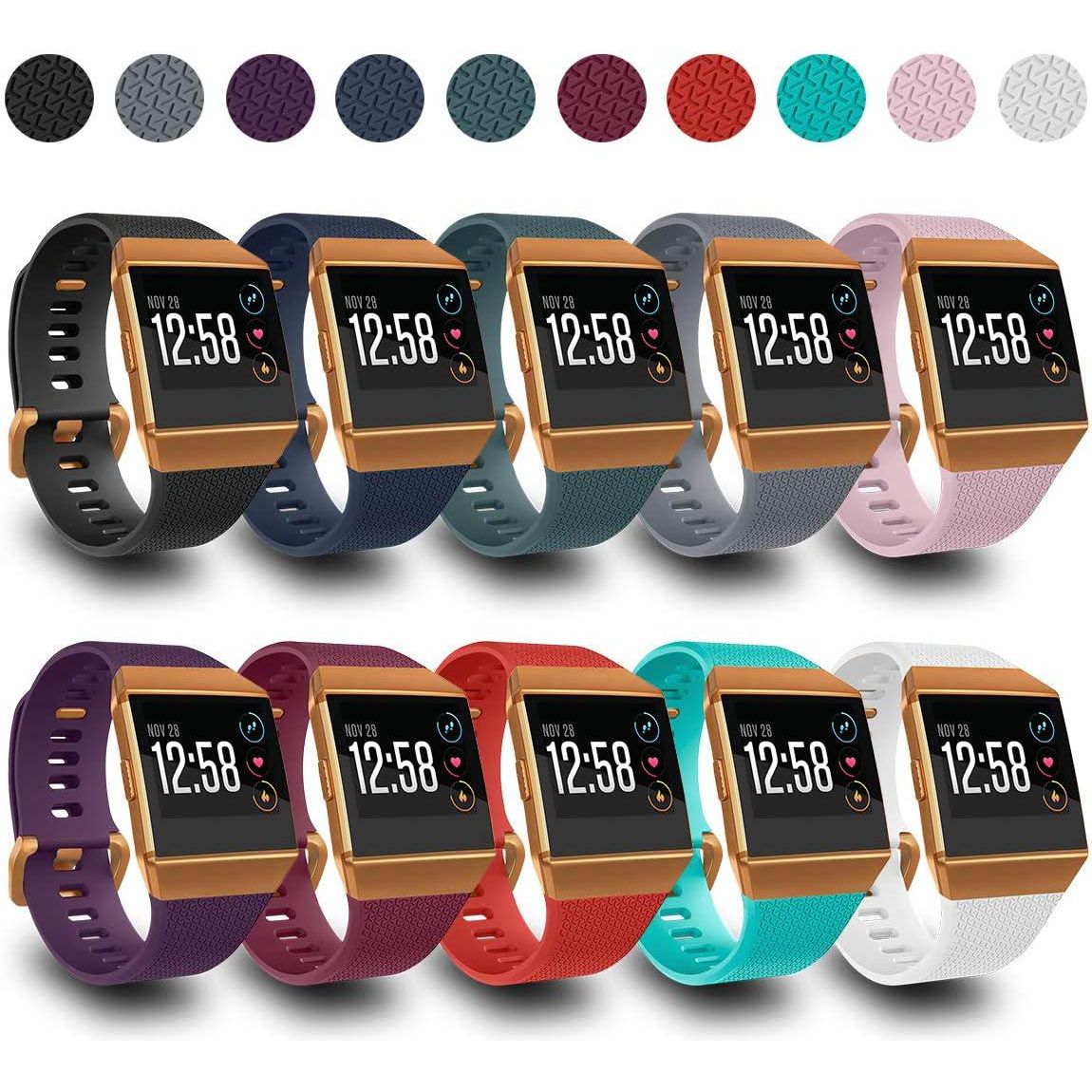 Compatible Ionic Bands For Men Women Large Small, Replacement Strap Sport Accessory Wristband With Original Design For Ionic Smart Watch,Does not Apply