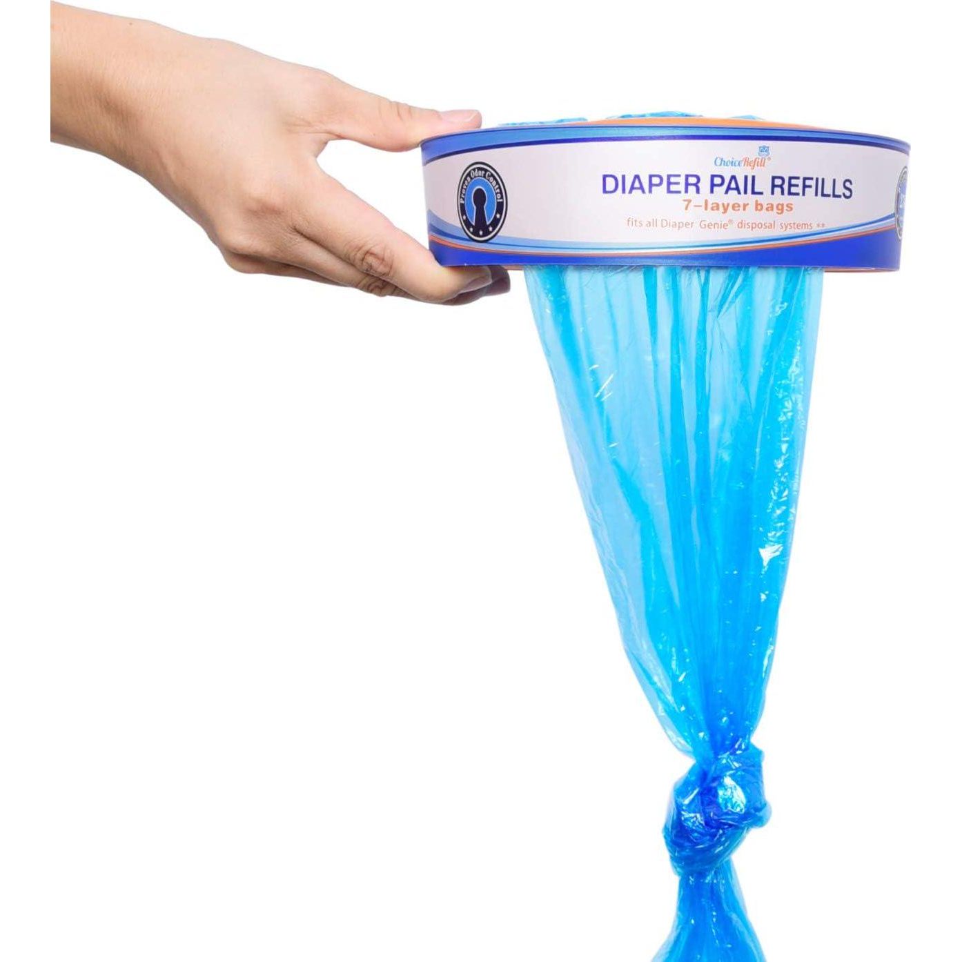 Compatible With Diaper Genie Pails, 4-Pack, 1080 Count,733074282194