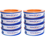 Compatible With Diaper Genie Pails, 8-Pack, 2160 Count,733074282200