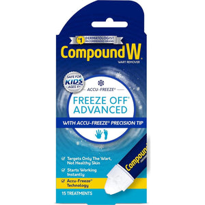 Compound W Freeze Off Advanced Wart Remover With Accu-Freeze, Multicolor, 1 Count,
