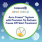 Compound W Freeze Off For Kids Wart Remover, 15 Freeze Applications And 18 Skin Shield Discs, For Common And Plantar Wart Removal,