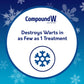 Compound W Freeze Off Remover, 8 Applications, White, 1 Count,