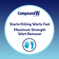 Compound W Compound W Maximum Strength One Step Invisible Wart Remover Strips, 14 CT