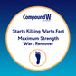 Compound W Maximum Strength One Step Plantar Wart Remover, Foot Pads, 20 Count, Effective Treatment for Warts
