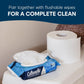 Cottonelle Ultra Clean Toilet Paper, Active Cleaning Ripples Texture, Strong Bath Tissue, 32 Family Mega Rolls (8 Packs of 4), 353 Sheets per Roll