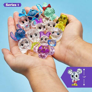 Cra-Z-Art Disney Crystal Surprise Mini Figures, Series 1 Collectible Blind Bags with Activity Compound, Ages 3+