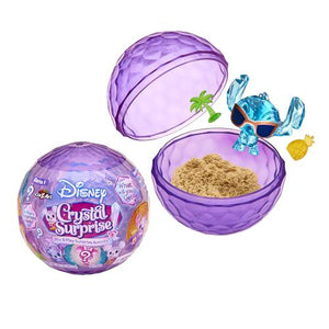 Cra-Z-Art Disney Crystal Surprise Mini Figures, Series 1 Collectible Blind Bags with Activity Compound, Ages 3+