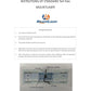 Crack Monitoring Record, Standard Tell-Tale Crack Monitor For The Standard And Corner Tell-Tale (1PCS),