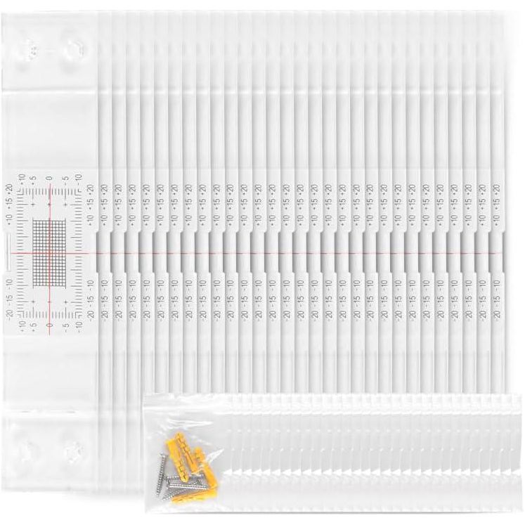 Crack Monitoring Record, Standard Tell-Tale Crack Monitor For The Standard And Corner Tell-Tale (30PCS),
