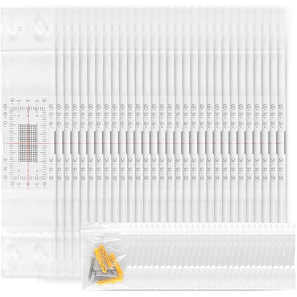 Crack Monitoring Record, Standard Tell-Tale Crack Monitor For The Standard And Corner Tell-Tale (30PCS),