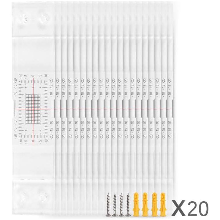 Crack Monitoring Record, Standard Tell-Tale Crack Monitor For The Standard And Corner Tell-Tale (10PCS),