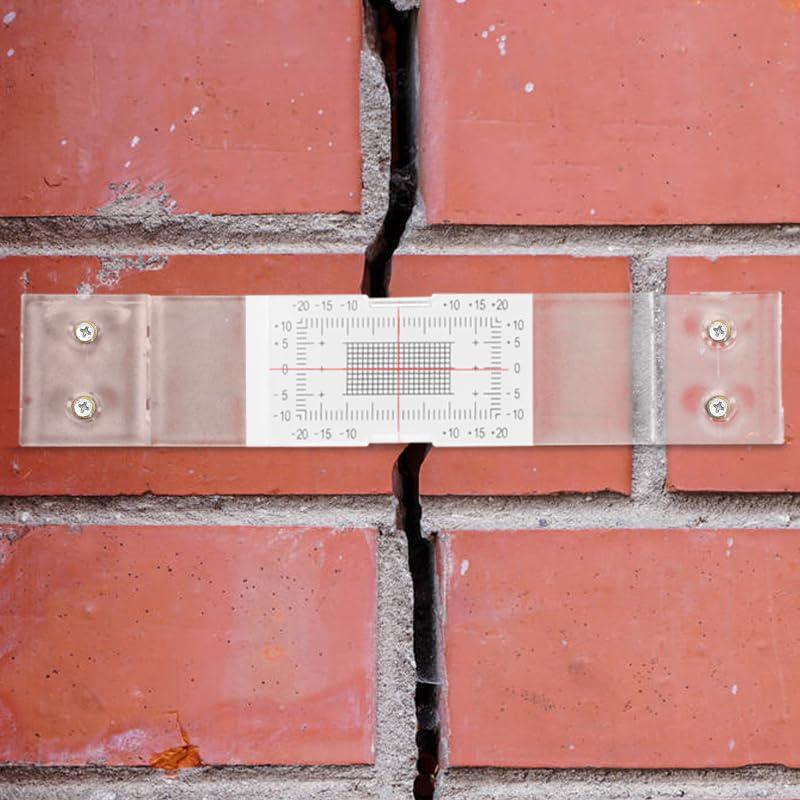 Crack Monitoring Record, Standard Tell-Tale Crack Monitor For The Standard And Corner Tell-Tale (30PCS),