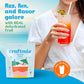 CRAFTMIX Craftmix Variety Pack, Makes 12 Drinks, Skinny Cocktail Mixers, Mocktails Non-Alcoholic Drinks - Made With Real Fruit - Vegan Low-Carb, Low-Sugar, Non-GMO, Dairy Free, Gluten Free, Easy To Mix