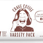 Crave Beverages Flavored Coffee Pods Sampler, Assorted Variety Pack, Compatible with 20 K-Cup Brewers, 100 Count