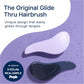 Crave Naturals Crave Naturals Glide Thru Detangling Brush - Detangler Brush For Natural, Curly, Straight, Wet And Dry Hair For Adults And Kids - Hair Brush For Little Girls, Toddlers, Teens - 7.5 X 3 Inches, Purple