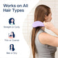 Crave Naturals Crave Naturals Glide Thru Detangling Brush - Detangler Brush For Natural, Curly, Straight, Wet And Dry Hair For Adults And Kids - Hair Brush For Little Girls, Toddlers, Teens - 7.5 X 3 Inches, Purple