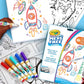 Crayola Color Wonder Mess Free Coloring Pages 50 Count Blank Refill Pack for Toddlers and Kids