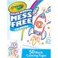 Crayola Color Wonder Mess Free Coloring Pages 50 Count Blank Refill Pack for Toddlers and Kids