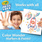 Crayola Color Wonder Mess Free Coloring Pages 50 Count Blank Refill Pack for Toddlers and Kids
