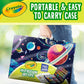 Crayola Inspiration Art Case Coloring Set for Kids 140 Pieces Space Theme