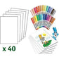 Crayola Pip Squeaks Washable Marker Set 65 Count Kids Drawing Travel Art Kit Essentials