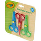 Crayola Toddler Safety Scissors, 3 Pack, Blunt Tip, Right/Left Hand Use, For Preschool & Learning Activities