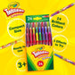Crayola Twistables Crayons for Kids 24 Count Less Mess Essential School Coloring Supplies