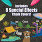 Crayola 64 Count Ultimate Washable Sidewalk Chalk Anti Roll Bulk Outdoor Gift Set