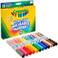 Crayola Ultra Clean Washable Markers 12 Count Non Toxic Broad Line Kids Art Supplies