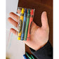 CrayonKing Bulk Crayons 25 Sets of 4 Non Toxic Individually Wrapped for Classrooms