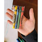 CrayonKing Bulk Crayons 25 Sets of 4 Non Toxic Individually Wrapped for Classrooms