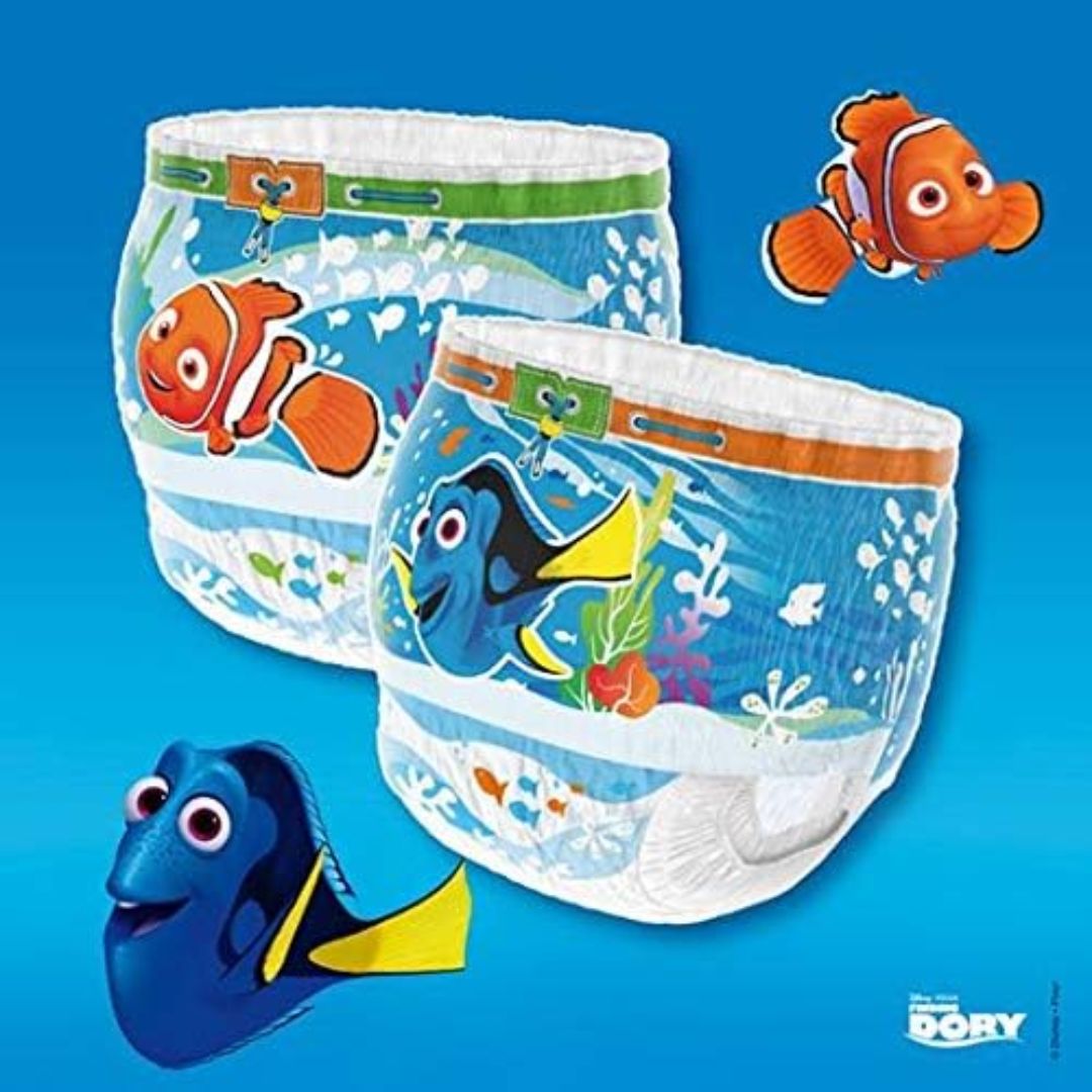 Huggies Little Swimmers Disney Pixar Finding Dory 11 Swim Nappies Size No.5-6 (12-18kg),5029053538426,