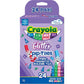 CreateOn Crayola Mini Magnetic Tiles Building Set, STEM Toy, 24-Piece Glitter Set for Kids Ages 3+