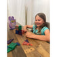 CreateOn Crayola Mini Magnetic Tiles Building Set, STEM Toy, 24-Piece Glitter Set for Kids Ages 3+