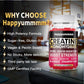 Happyummmm Creatine Monohydrate Gummies For Men And Women-5g Of Creatine Monohydrate Per Serving - Sugar Free,Vegan, Strawberry Flavor, 180 Count-2pack.
