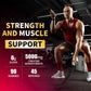 Happyummmm Creatine Monohydrate Gummies For Men And Women-5g Of Creatine Monohydrate Per Serving - Sugar Free,Vegan, Strawberry Flavor, 180 Count-2pack.