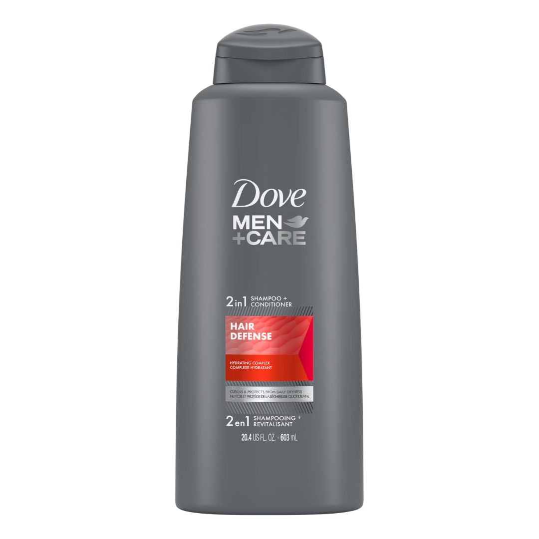 Dove Men +Care Hair Defense 2-In-1 Shampoo + Conditioner 603ml,079400479914,