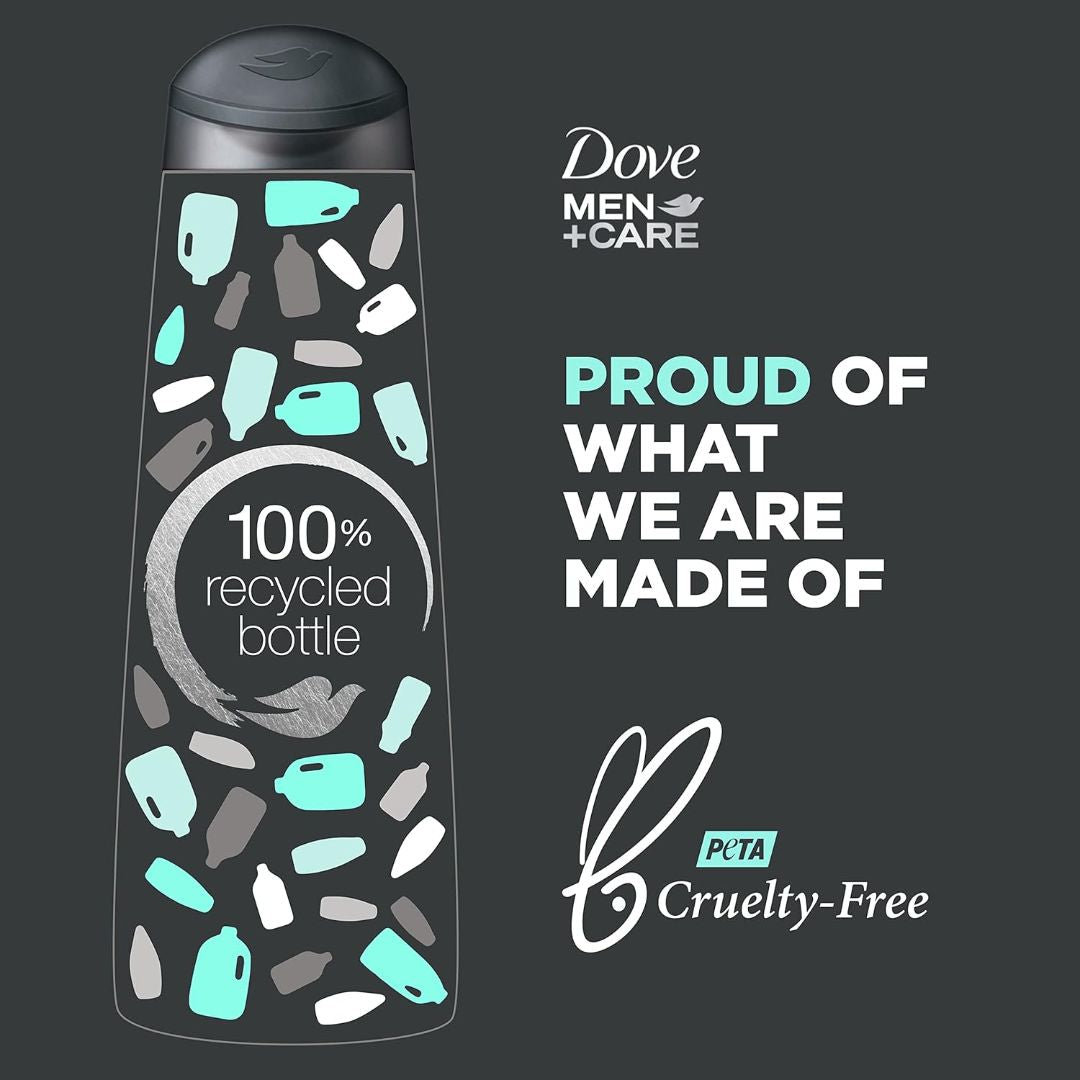 Dove Men +Care Eucalyptus + Birch Revitalizing 2-In-1 Shampoo + Conditioner 355ml,079400475510,