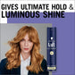 Schwarzkopf Taft Ultimate Hold & Crystals Shine Hair Lacquer Hold No.5+Hair Spray 250ml