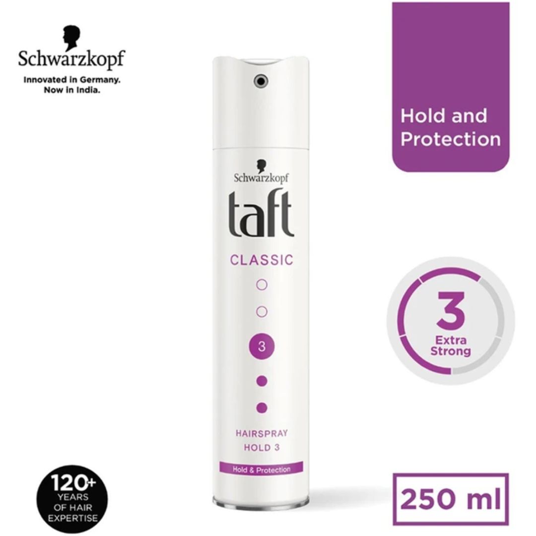 Schwarzkopf Taft Classic Hold & Protection Hold No.3 Hair Spray 250ml