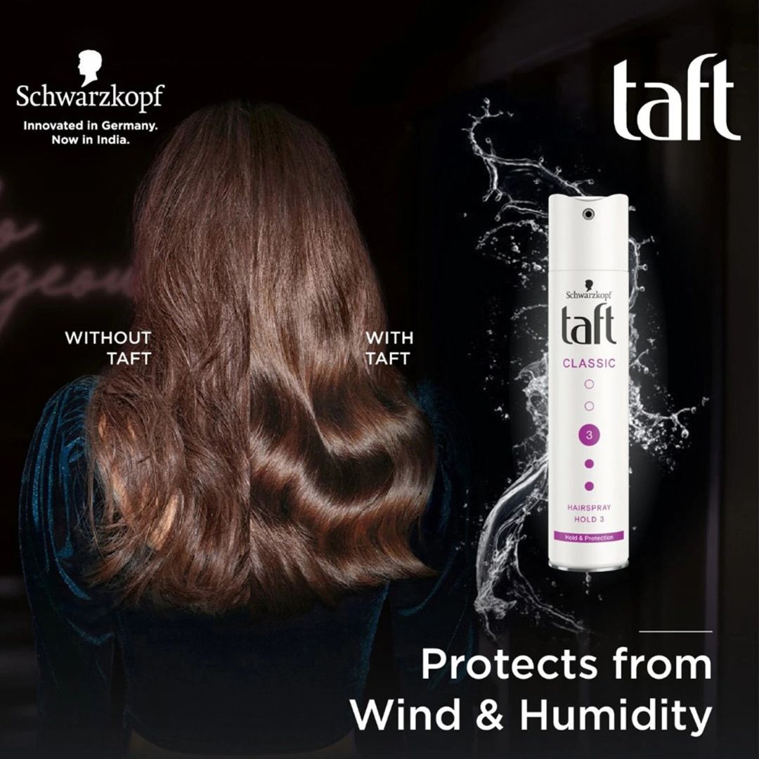 Schwarzkopf Taft Classic Hold & Protection Hold No.3 Hair Spray 250ml