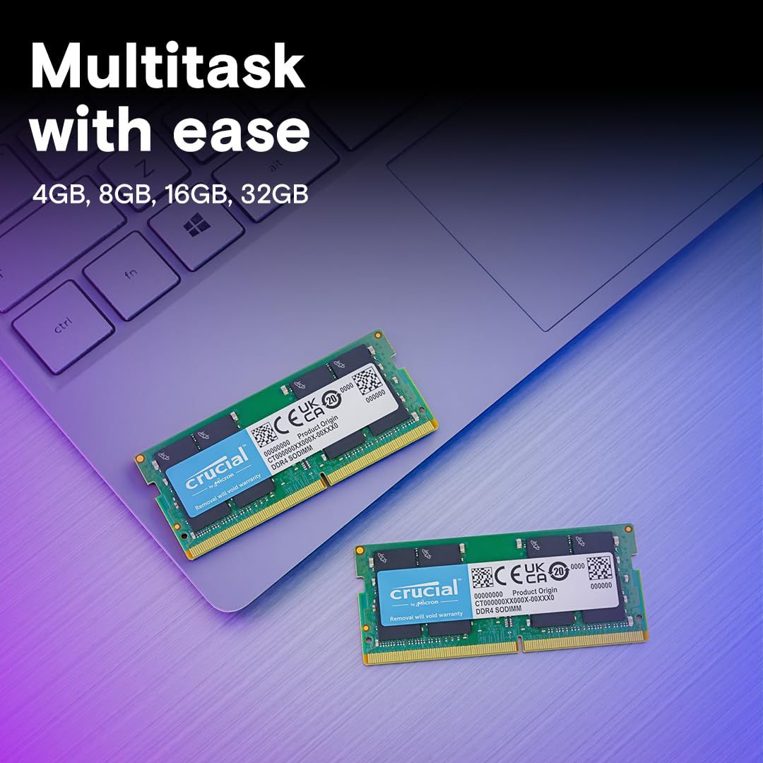 Crucial Notebook 8GB DDR4-2400 SODIMM RAM,649528776334