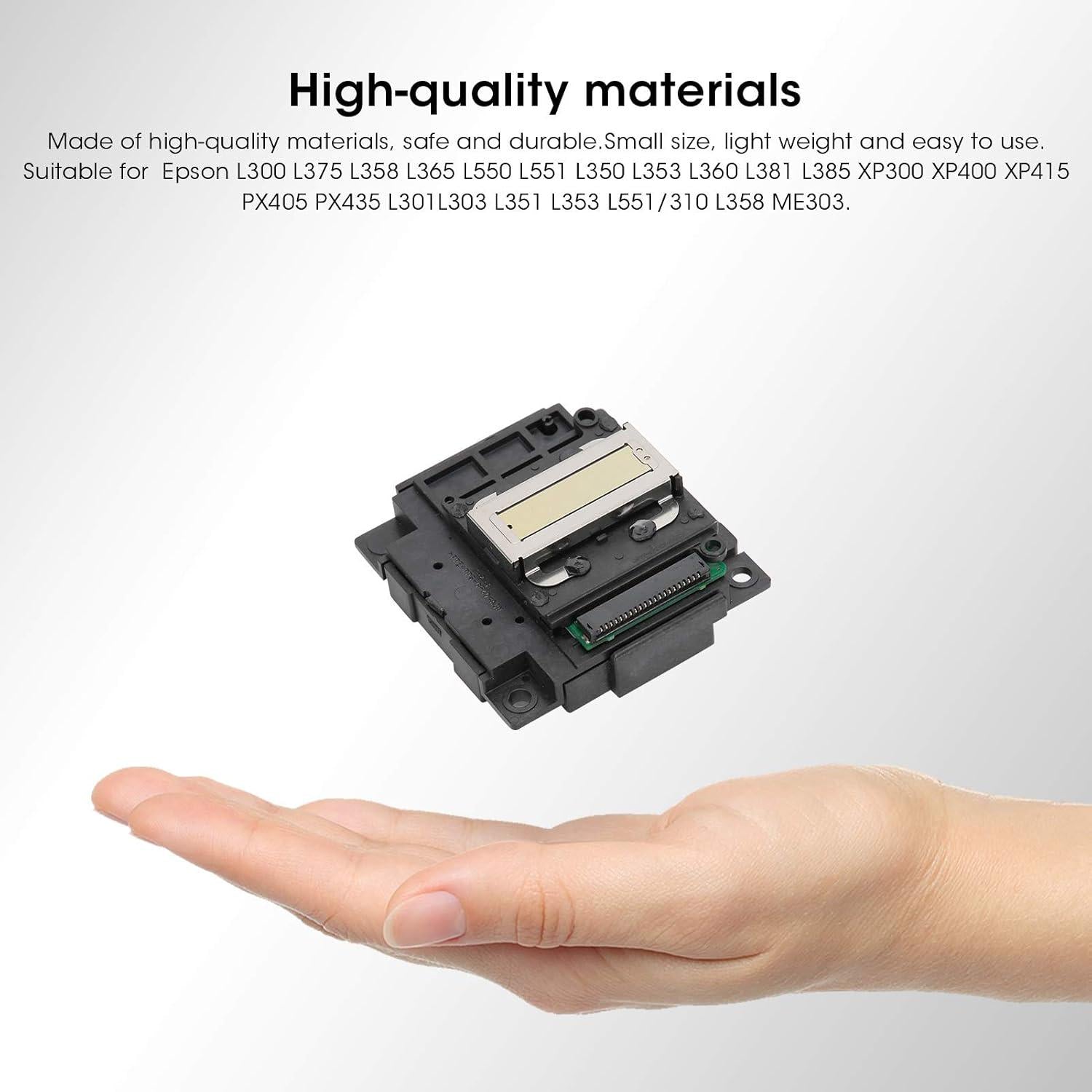 Cuifati Replacement Print Head For L300 L358 L365 L550 L551 L350 L353 L360 L381 L385 PX405 PX435 L301L303 L351 L353 L551/310 L358 ME303,