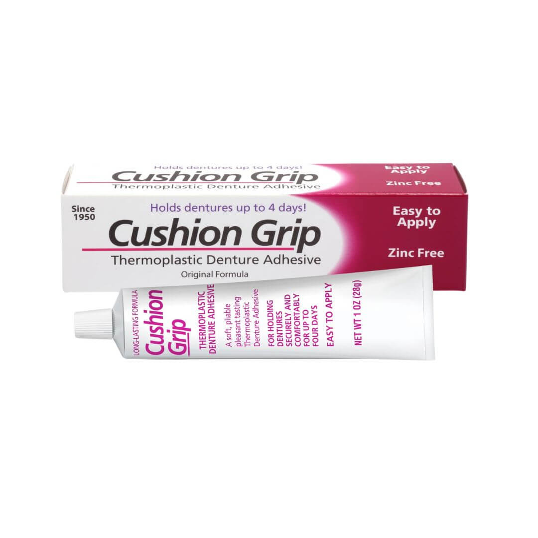 Cushion Grip Original Thermoplastic Denture Adhesive 28g