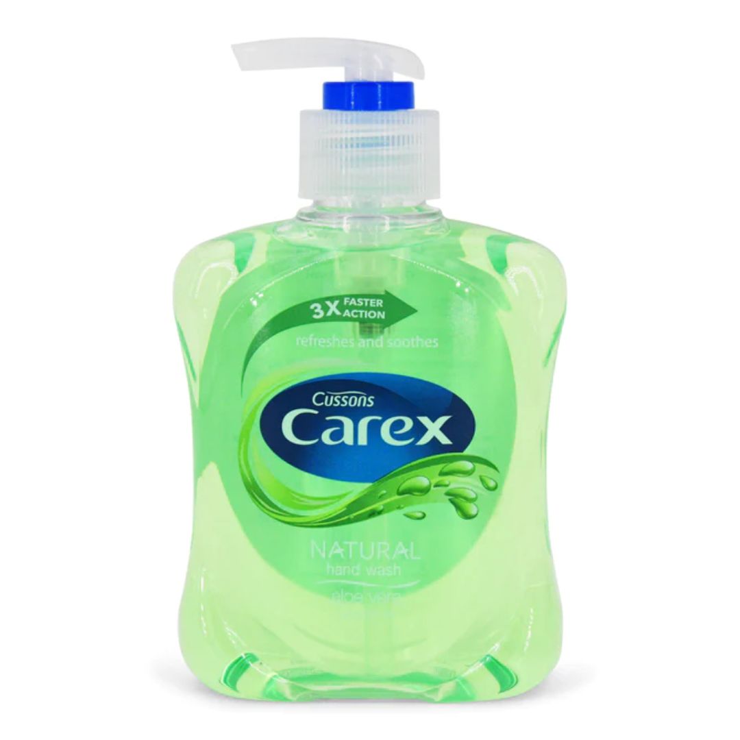 Carex Cussons Natural Aloe Vera Hand Wash 250ml,8850169802012,