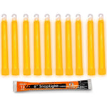 Cyalume-9-08005 SnapLight Orange Glow Sticks 6 Inch Industrial Grade, Ultra Bright Light Sticks With 12 Hour Duration (Pack Of 10),