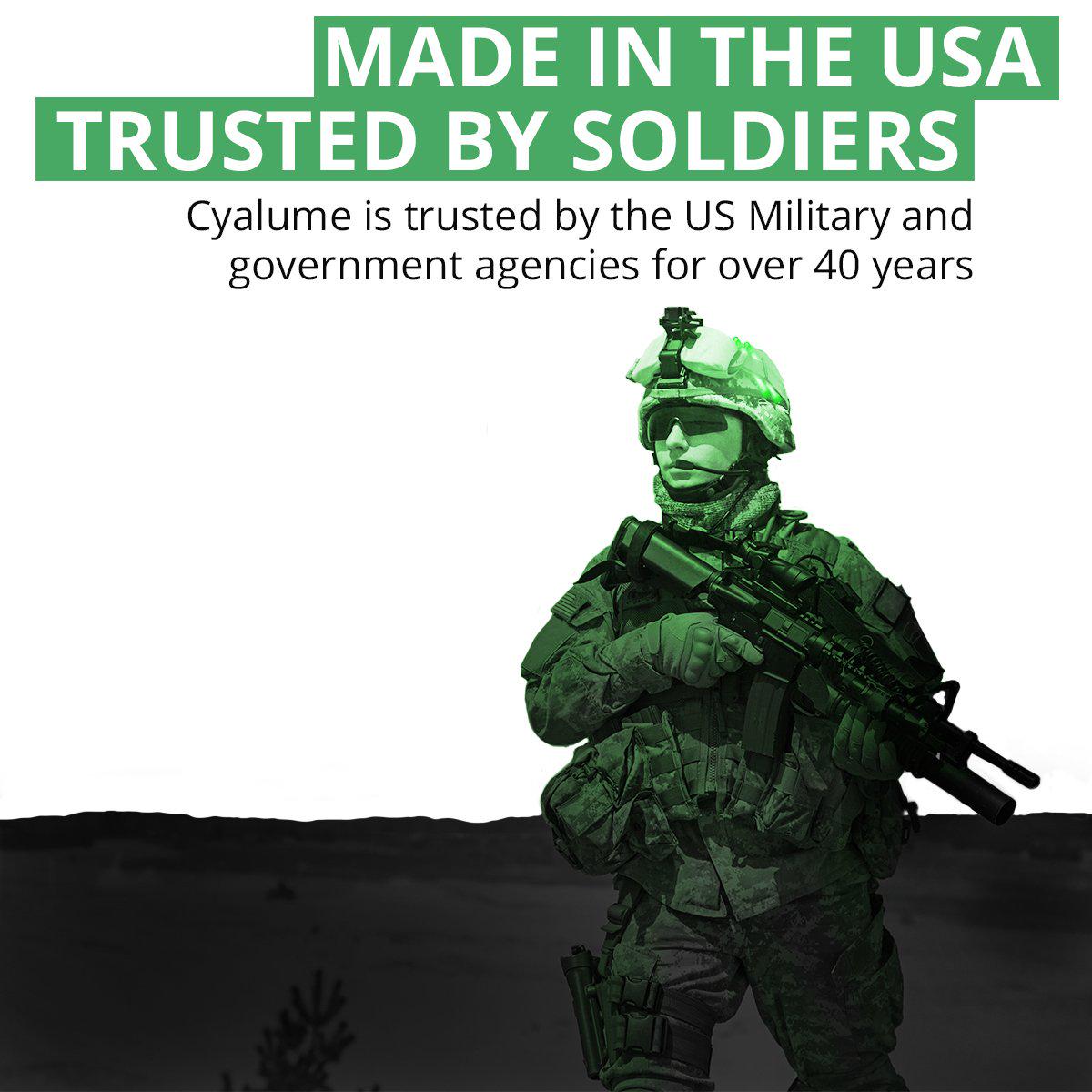 Cyalume Glow Sticks Military Grade Lightstick - Premium Green 6 SnapLight Emergency Chemical Light Stick With 12 Hour Duration , 10 Pack,