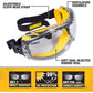 DEWALT DPG82-11 Concealer Clear Anti-Fog Dual Mold Safety Goggle, Clear Lens, 1 Pair,