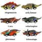 DinoBros Dinosaur Pull-Back Cars, 6 Pack, Dino Toy Vehicles for Kids Ages 3+, Birthday Gift Set for Boys & Girls