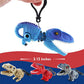DinoBros Dinosaur Easter Eggs Filled Surprise Dino Chompers 4 Pack Easter Gift for Kids